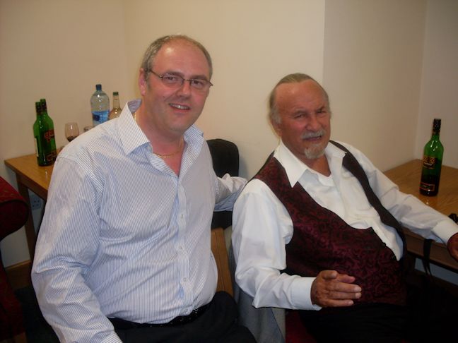 Graham Woodhouse and Acker Bilk